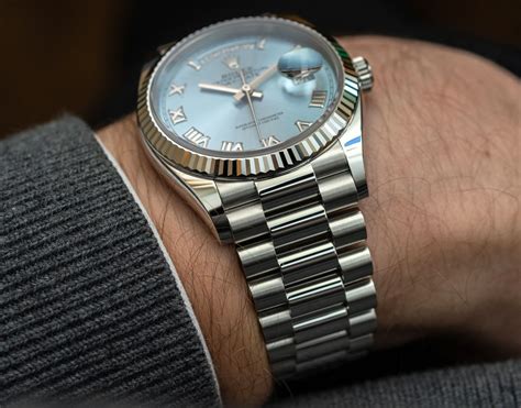 rolex day date 40 in platinum|Rolex Day-Date platinum price.